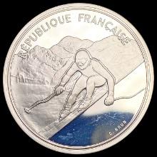 1989 France Silve100 Francs CHOICE PROOF