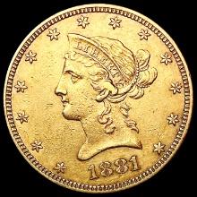 1881-S $10 Gold Eagle UNCIRCULATED