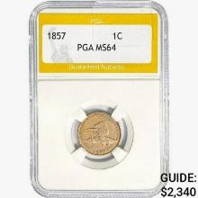 1857 Flying Eagle Cent PGA MS64