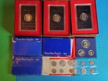 US Silver 40% Silver Proof and UMC Mint Sets