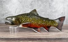 Bob Berry Big Sky Carvers Montana Carved Salmon