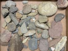 Lot of Site Material, Artifacts, Found off of Saylors Pond Road in Burlington Co., New Jersey