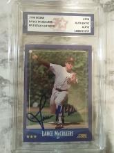 Hand Signed Lance McCullers W/ COA