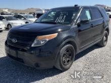2014 Ford Explorer AWD Police Interceptor Body & Interior Damage, No Console, Traction Control & ABS