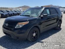 2014 Ford Explorer AWD Police Interceptor Body & Interior Damage, No Console, Rear Seats Unsecured R