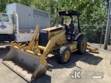 (Chattanooga, TN) 1995 Caterpillar 416B 4x4 Tractor Loader Backhoe Jump Starts, Runs & Operates