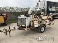 2015 Morbark M12D Chipper (12in Drum) Runs, Clutch Engages) (Rust Damage