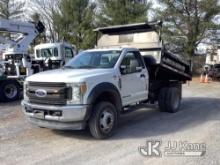 2017 Ford F550 Dump Truck Runs, Moves & Operates, Rust & Body Damage