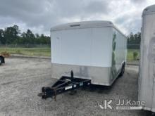 2016 Sure Trac STRCH10220TA-100 20ft T/A Enclosed Trailer Side Door Off