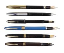 Fountain Pens (6), all Sheaffer White Dot, snorkel & lever fills, Imperial