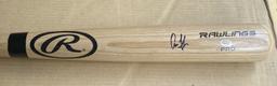 Cal Ripken signed Rawlings Pro Baseball Bat with a Pinpoint Services Hologram Authentication