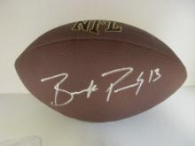 Brock Purdy of the San Francisco 49ers signed autographed brown full size football PAAS COA 705