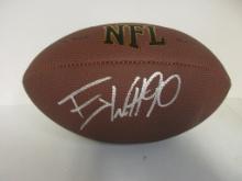 TJ Watt of the Pittsburgh Steelers signed autographed brown full size football PAAS COA 760