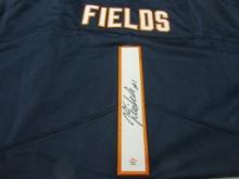 Justin Fields of the Chicago Bears signed autographed football jersey PAAS COA 306