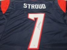 CJ Stroud of the Houston Texans signed autographed football jersey PAAS COA 736