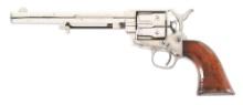 (A) COLT FRONTIER SIX SHOOTER SINGLE ACTION REVOLVER.