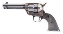 (A) DESIRABLE MONTANA SHIPPED COLT FRONTIER SIX SHOOTER SINGLE ACTION REVOLVER WITH FACTORY LETTER.
