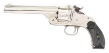 (A) VERY NICE SMITH & WESSON NEW MODEL NO. 3 SINGLE ACTION REVOLVER.