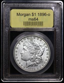 ***Auction Highlight*** 1896-o Morgan Dollar 1 Graded Choice Unc By USCG (fc)