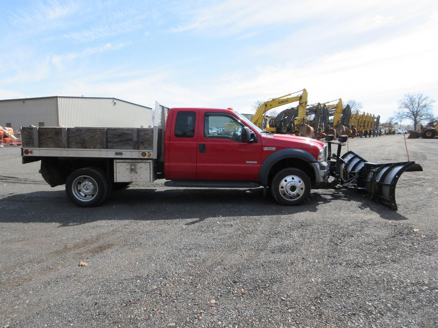 2007 Ford F-550 XLT S/A Flatbed Dump Truck