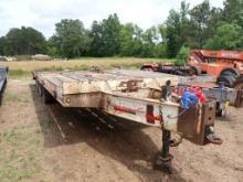 2007 Interstate, 31ft, 3 Axle, 30 Ton Equip Trailer, Dove Tail