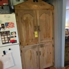 Wooden Kitchen Stock Cabinet - Contents Not Included