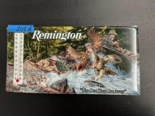 Remington "The One That Got Away Thermometer" Sign